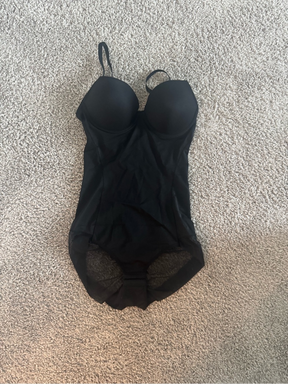 Black bodysuit shape wear